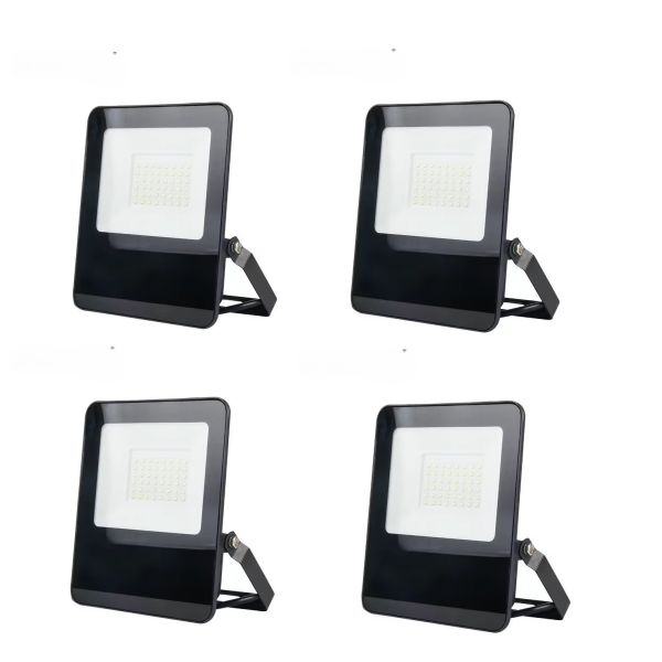 Outdoor Floodlight LED High-Quality Multi-Scenario Suitable 50W - Set of 4