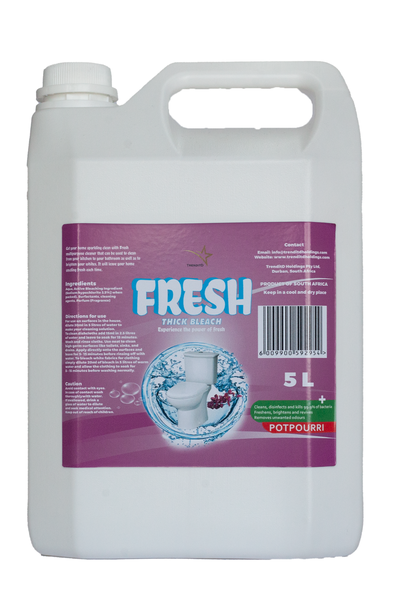 Fresh Thick Bleach Multipurpose cleaner (5lt) - Potpourri Fragrance