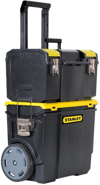 Stanley 3 in 1 Rolling Work Centre Toolbox with Pull Handle,