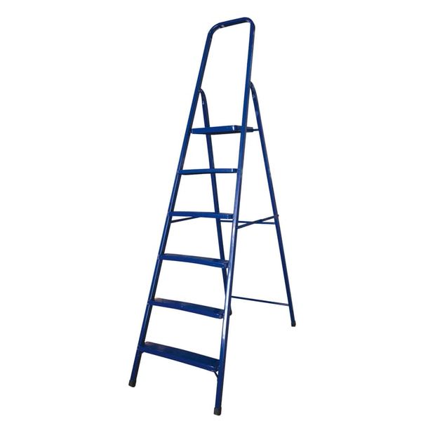 Maxi 6 Step Steel Platform Ladder