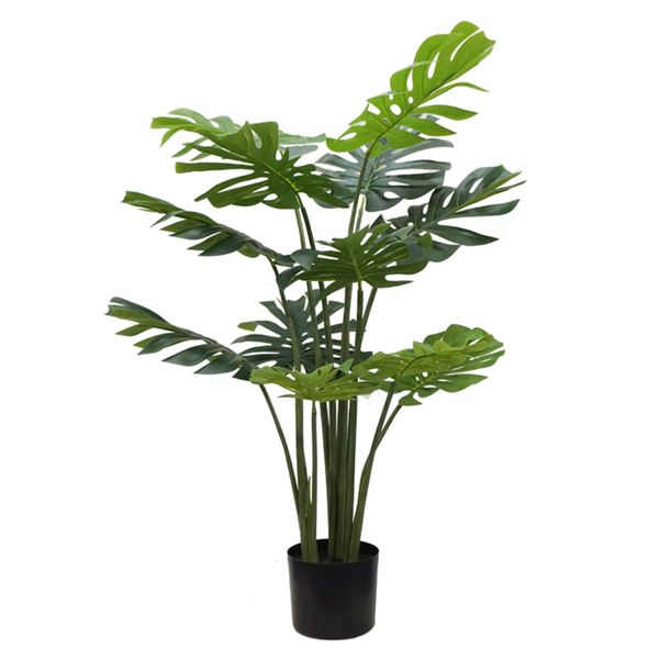 HouzeComfort Artificial Monstera Pot Plant Indoor and Outdoor - 120cm