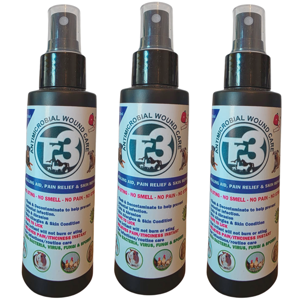 TR3 Antimicrobial Wound Care - Pets First Aid Emergency Wound Care