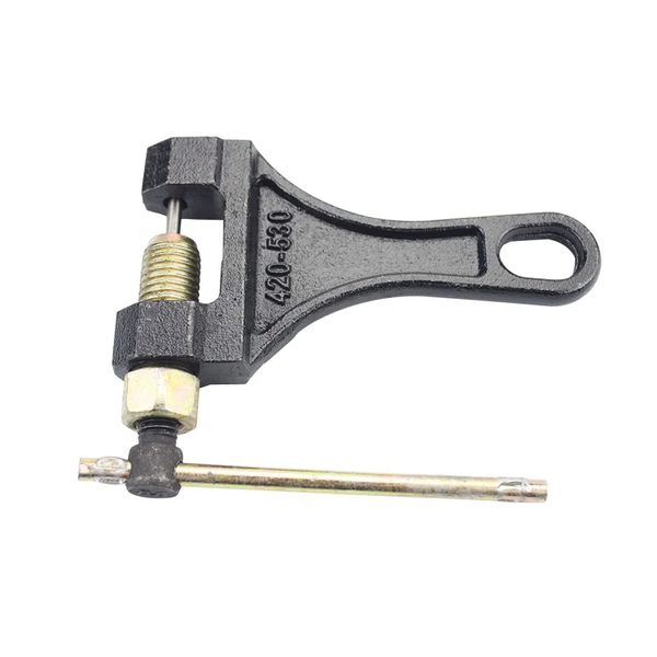 Motorcycle Chain Breaker &amp; Riveting Tool - 420/428/530 Compatible