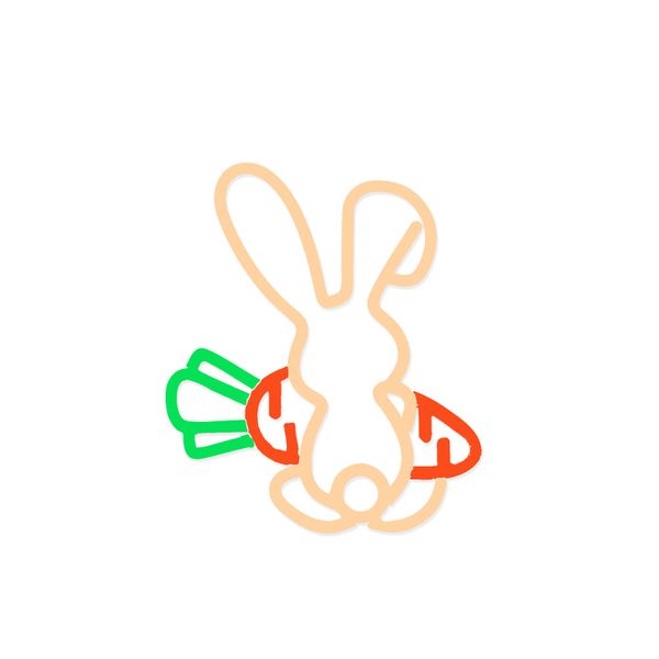 Easter Bunny Neon Sign for Easter Decorations, Party Home Room Decor