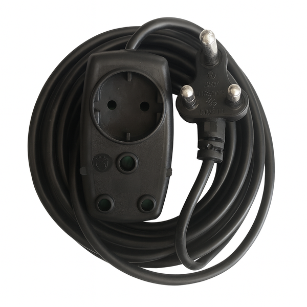 Cable Logic Contour 3m Light-Duty 10A 3-Pin Extension Cord
