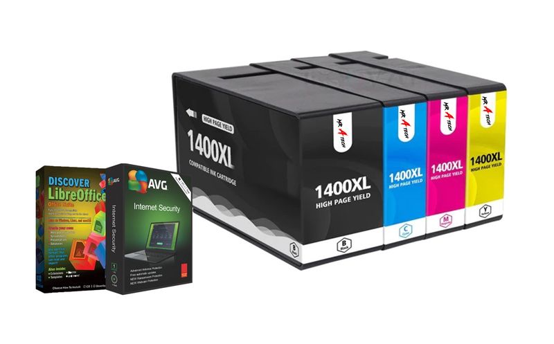 MR A TECH Replacement Ink Cartridges Compatible with Canon PGI-1400XL /PGI1400