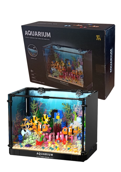 Clownfish Coral Tank Building Block Set