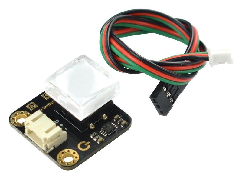 DFRobot (DFR0789-R) LED Switch, Gravity, Red, Arduino Board