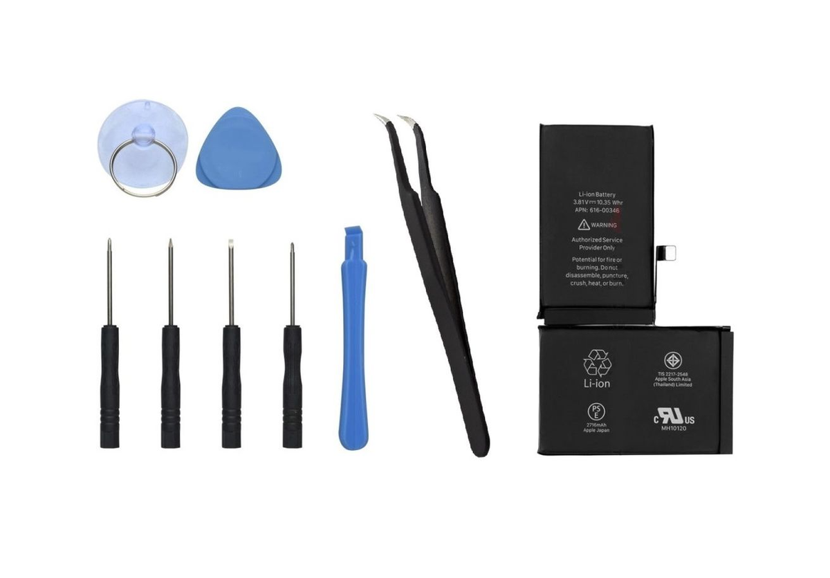 high-quality-replacement-battery-for-iphone-x-2716mah-tool-repair-kit