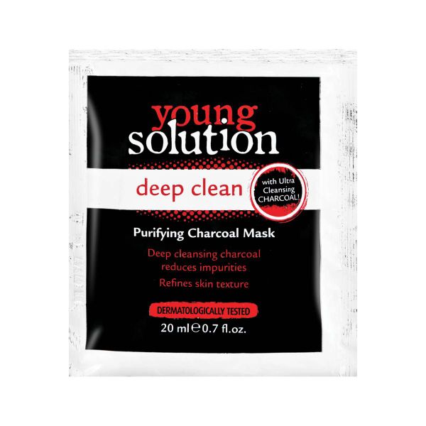 Young Solutions Deep Charcoal Cleansing Mask Sachet 20ml x3 packs
