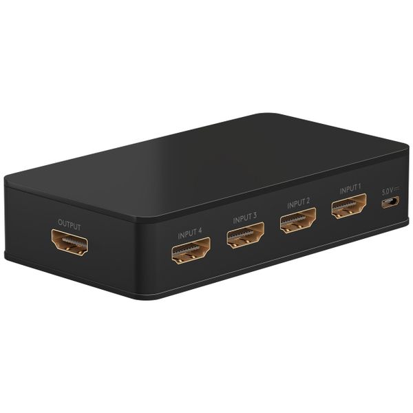 Goobay HDMI Switch 4 to 1 (4K @ 60 Hz)