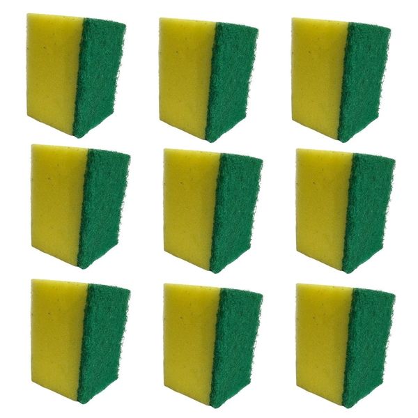 12 Pack Medium Heavy Duty Scouring Sponges for Kitchen &amp; Dishwashing