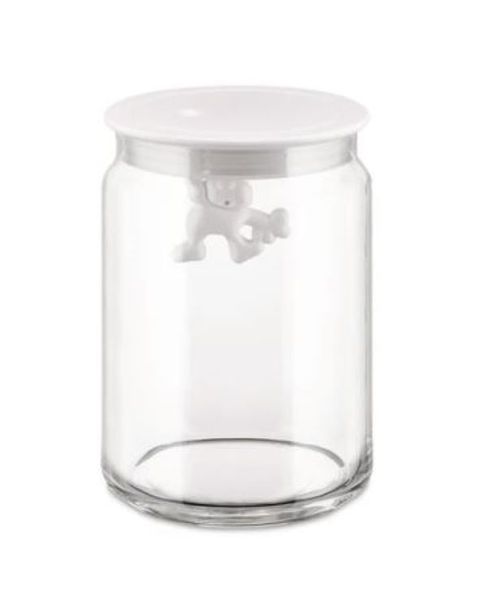 Alessi - 700ml Gianni Jars - White