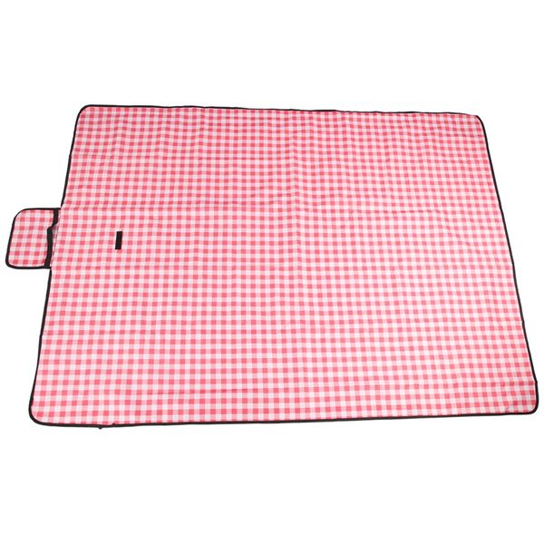 Waterproof Outdoor Picnic Blanket (Red/White)