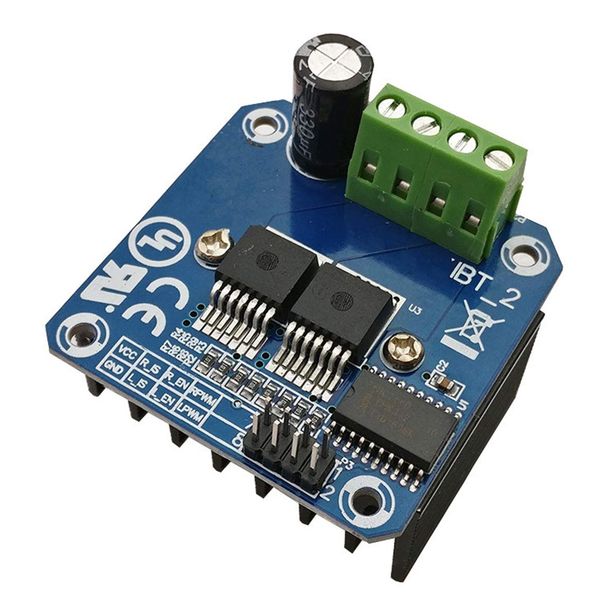 BTS7960 43A High Power Motor Driver Module Smart Car Driver Module