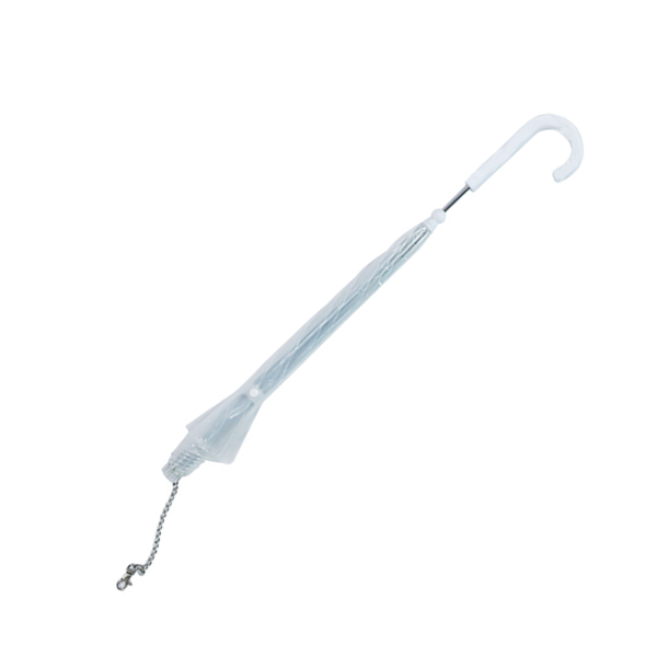 Pet Dog Transparent Umbrella with Leash Chain for Small and Medium Dog