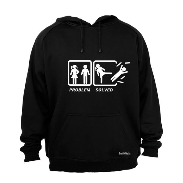 Problem Solved - Ladies! - Ladies - Hoodie - Grey