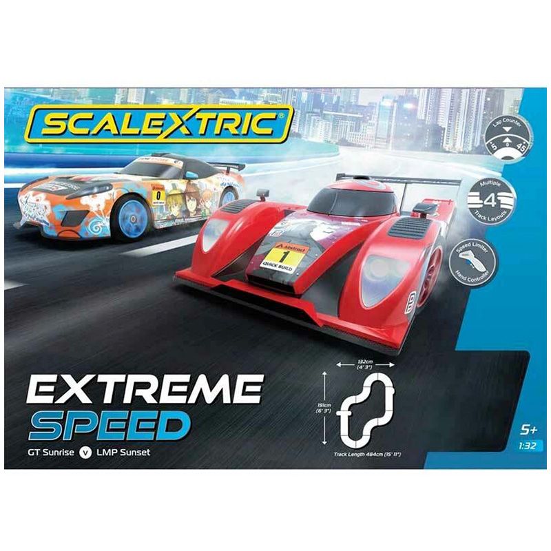 Scalextric Extreme Speed Team LMP vs Team GT 1/32 Slot Car Set Buy