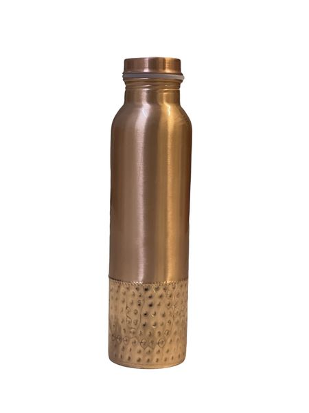Pure Copper Bottom Pattern print 100% Water Bottle 1 Litter