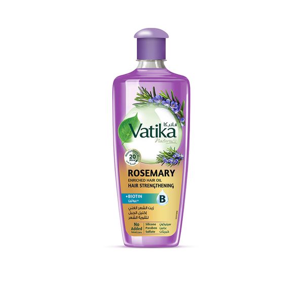 Vatika Naturals Rosemary Hair Oil with Biotin Hair Strengthening 200ml
