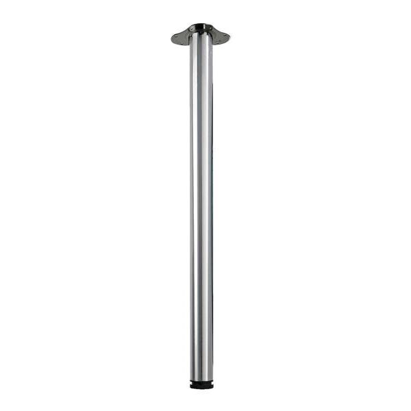 Table Leg CP 80 x 710 Adjustable - Silver (Pack 2)