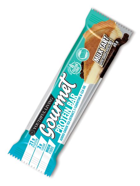 Youthful Living Gourmet Bar 65g Milk Tart x 12 Bars