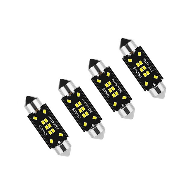 4-Piece Of 12-24V Super Bright Automotive LED Light Bulb 2016-10-41MM