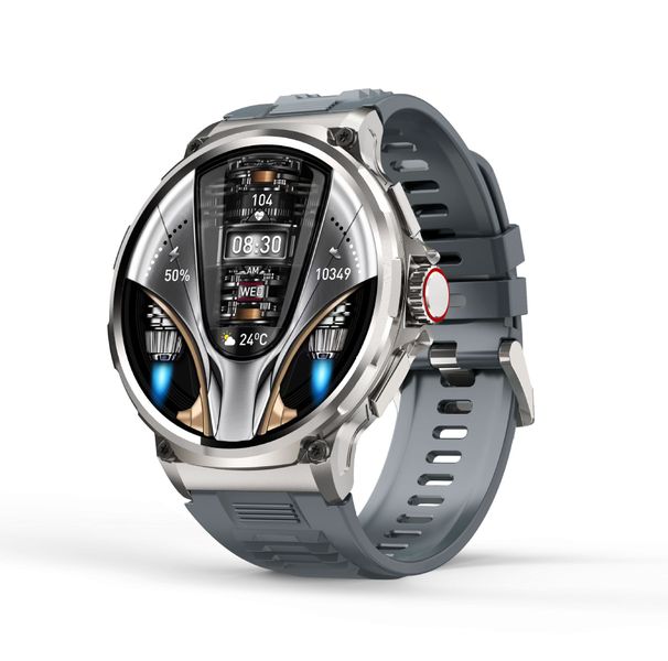 1.85" Ultra HD Display Smartwatch Men 710 mAh Large Battery GPS Tracker