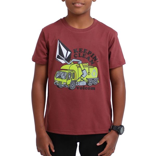 Volcom-Lifter Boys Ss Tee-Siquiona