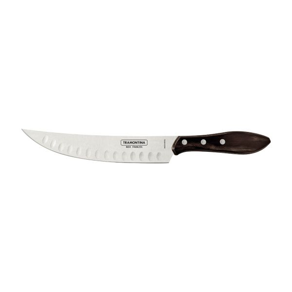 Tramontina 8" 20cm Butcher Knife Stainless Steel Blade and Polywood Handle