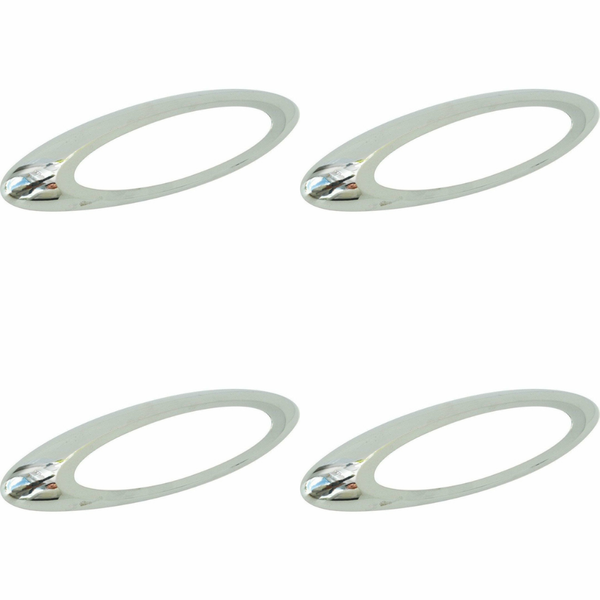 Oval Drawer Grip Handle - 4 Pack
