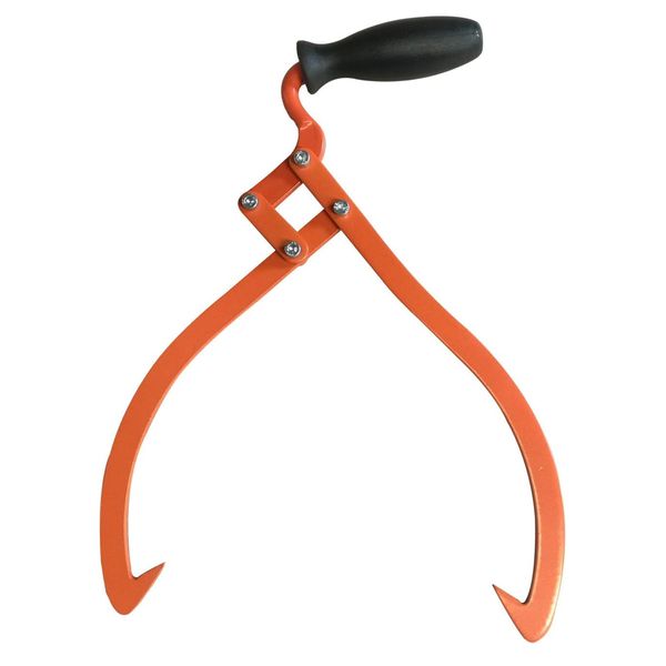 Tool Multifunctional Heavy Duty Steel Firewood Log Plier Tongs (39CM)