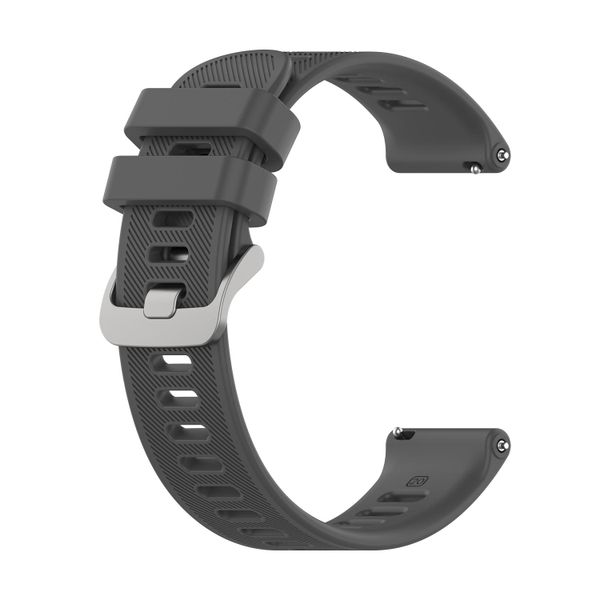 Sports Watch Strap 20mm Compatible with Samsung / Huawei / Garmin / LG - Grey