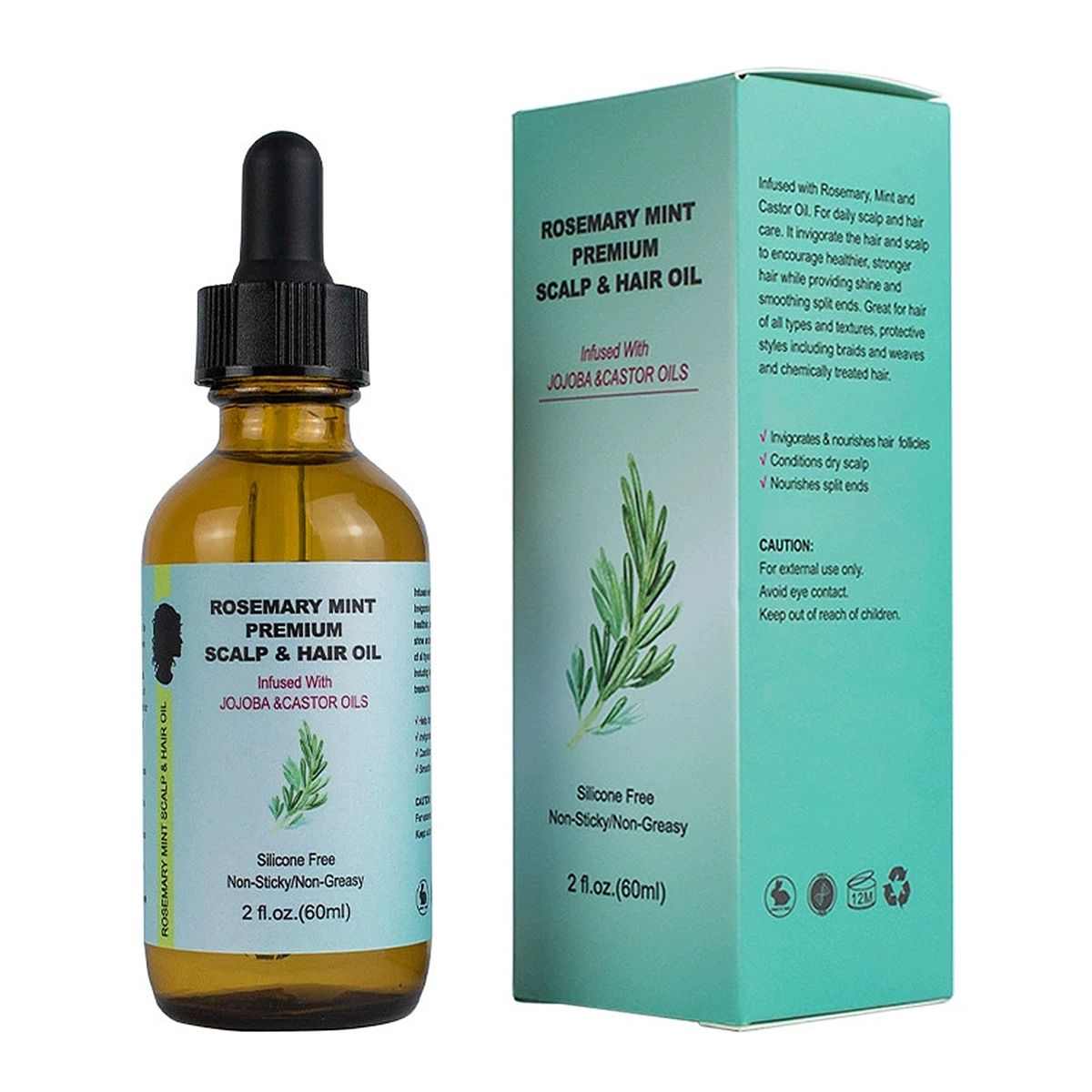 Rosemary mintpremiumscalp & halr oil
