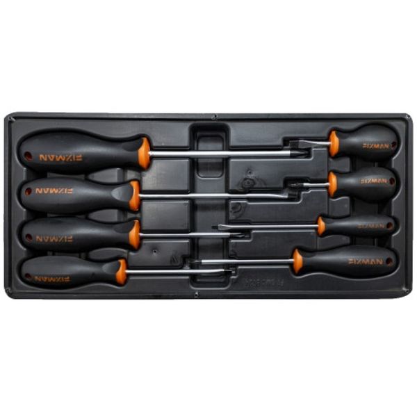 FIXMAN 8 Piece SLOTTED &amp; PHILLIPS SCREWDRIVER Set