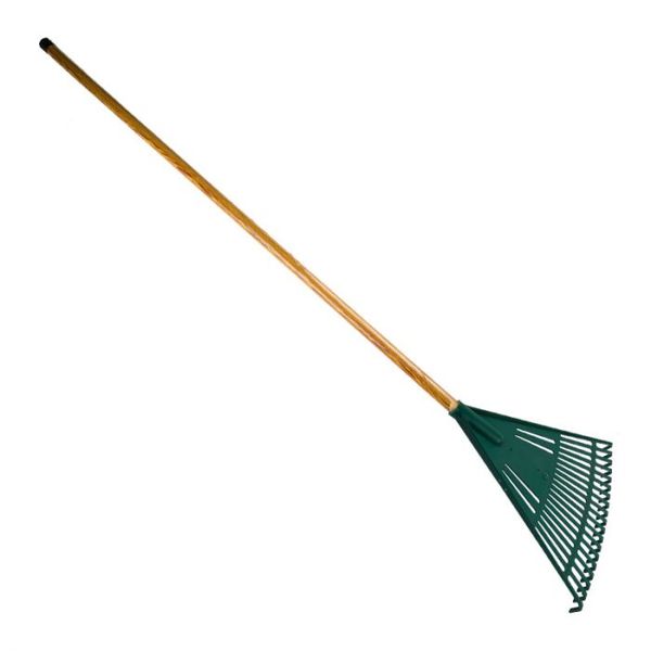 Rake Single Plastic With Handle - 2 Pack