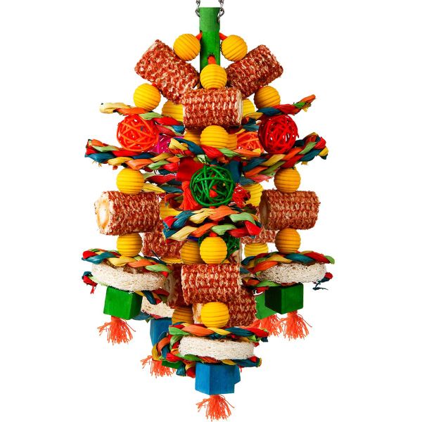 Colorful Bird Toys Parrot Toys for Large Birds