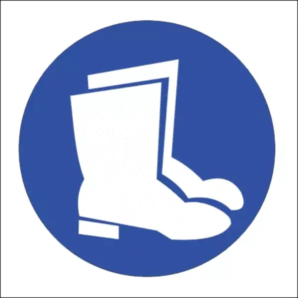 Foot & Leg Protection Safety Sign Shop Today. Get it Tomorrow