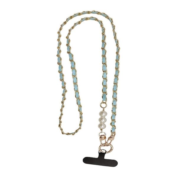 Pearl Phone Lanyard with Crossbody Strap, Compatible with iPhone