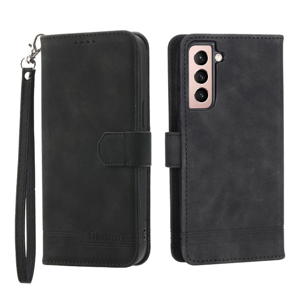 Flip Phone Leather Case Compatible with Samsung Galaxy S21+