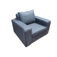 Manhattan Bull Denim Single Couch Chair