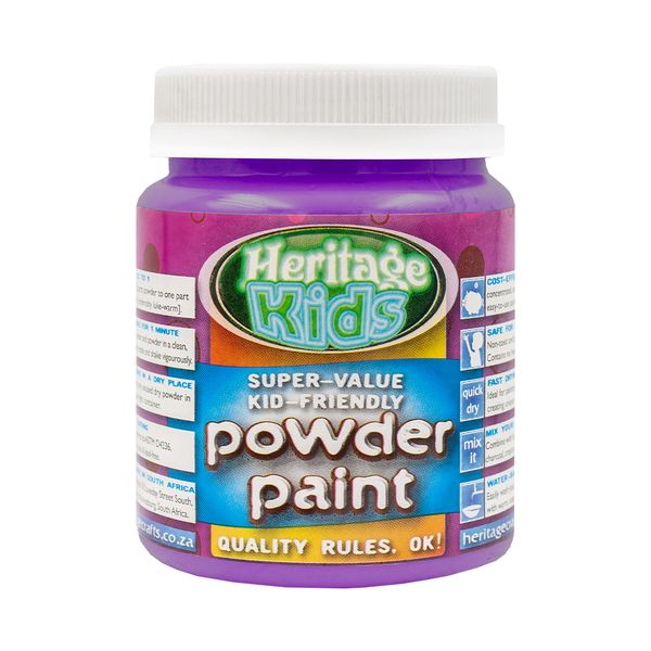 Heritage Powder Paint Non Toxic Purple - 200g