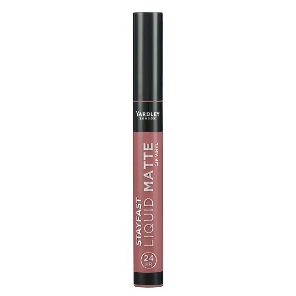 Yardley Stayfast Liquid Matte Vinyl Lipstick Wink