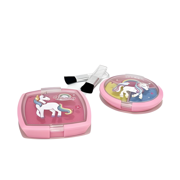 Kids Unicorn Makeup Set: Washable &amp; Safe Pretend Play for Girls