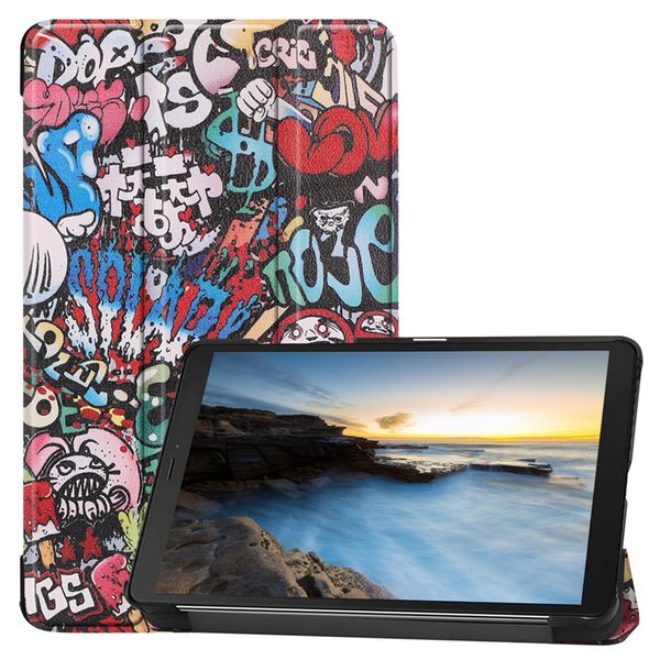 Art Design Shockproof Cover compatible with Samsung TAB A 8.0 2019 Graffity
