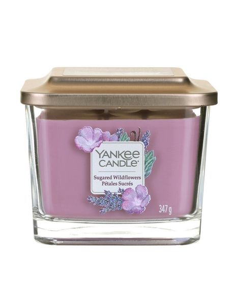 Yankee Candle Elevation Sugared Wildflower Medium Jar