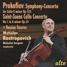 Prokofiev: Symphony-Concerto for Cello E Minor, Op. 125/... (CD / Album)