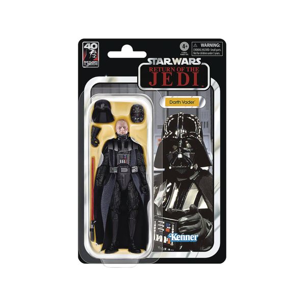 SW Black E6 40TH Anniversary 6IN Darth Vader Figure