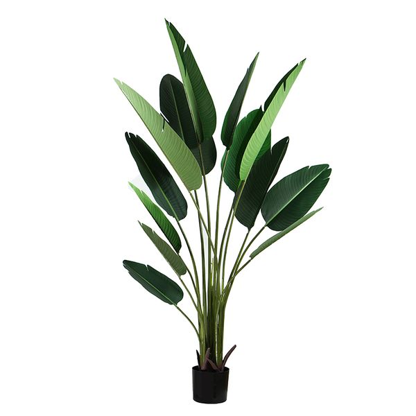 HouzeComfort Artificial Bird of Paradise 210cm Tree Plant for Home Decor