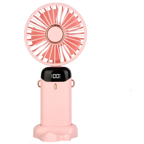 Mini Fan, Small 5000 mAh USB Portable, with Aromatherapy Tablet and Cord